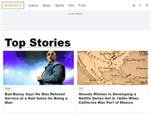 Tablet Screenshot of la.remezcla.com
